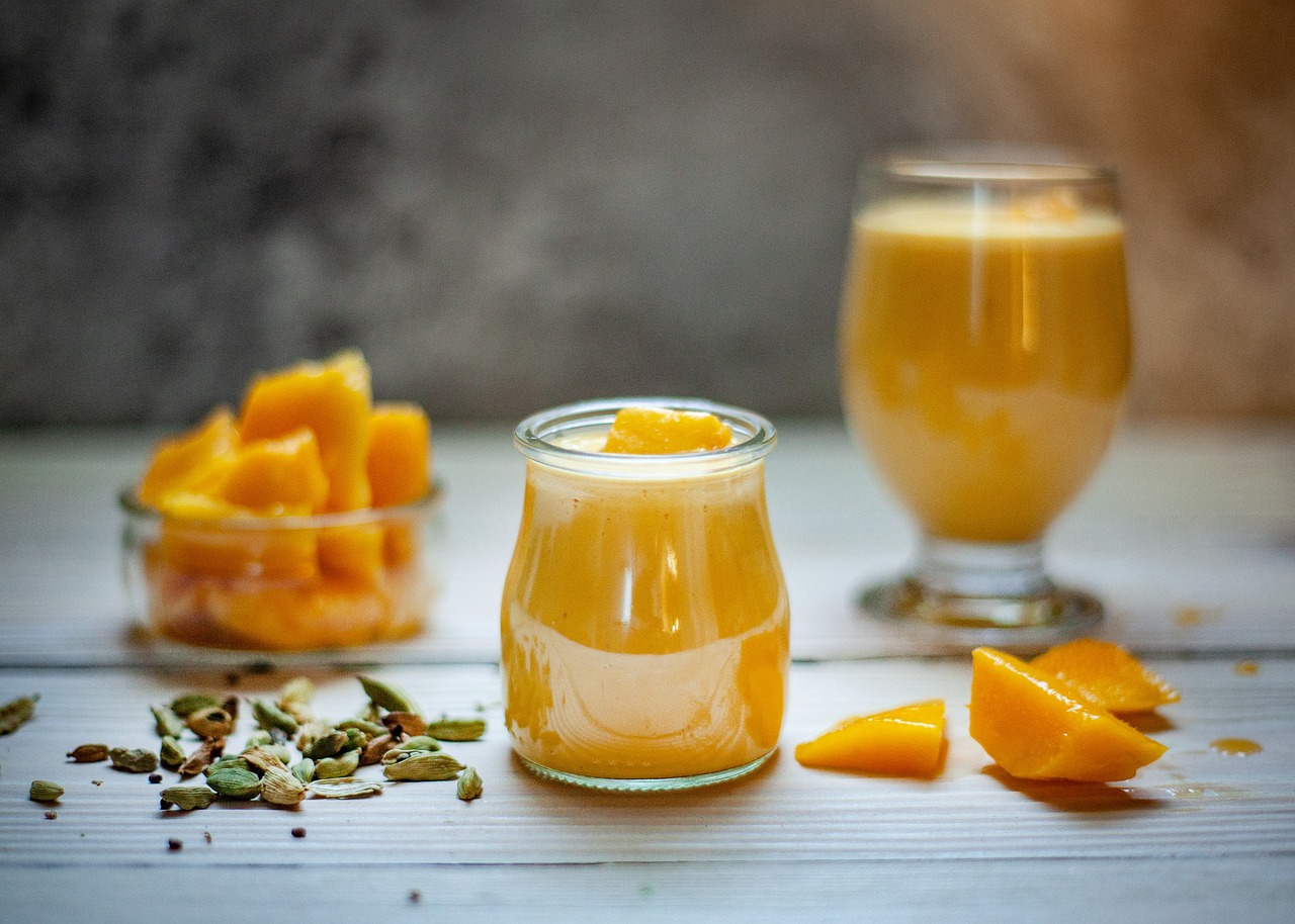 Smoothie de Manga e Gengibre