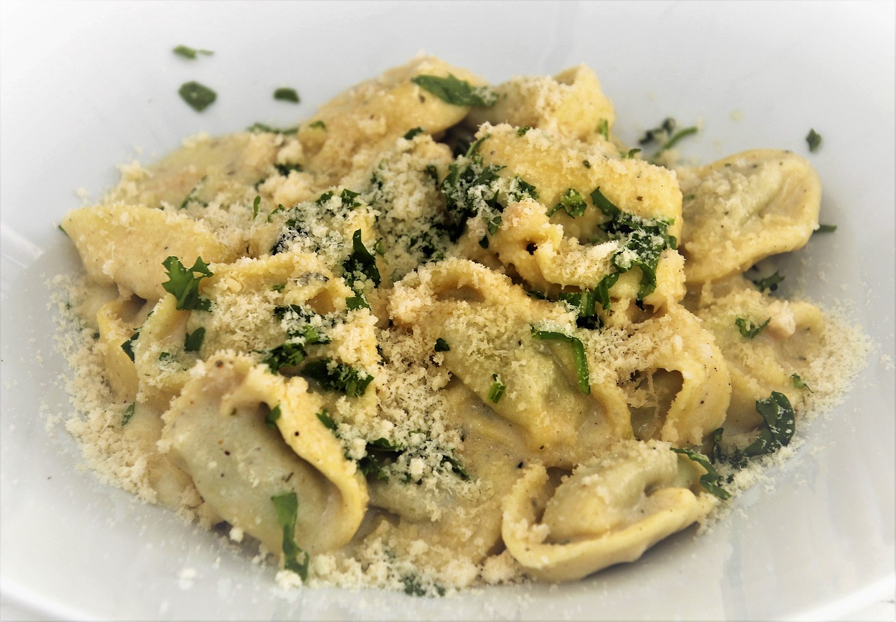 Ravioli de Espinafre com Ricota