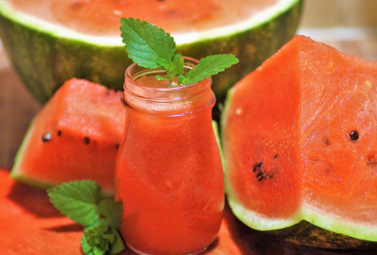 Suco de Melancia e Gengibre