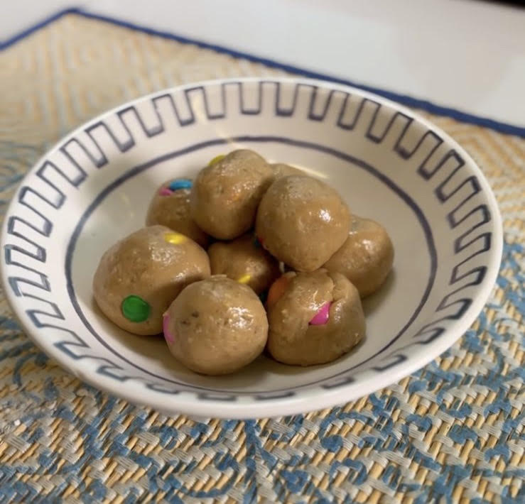 Bolinhas doces de aveia