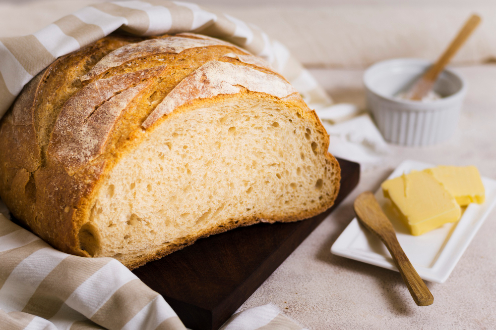 Pão sem sovar que aprendi com o padeiro