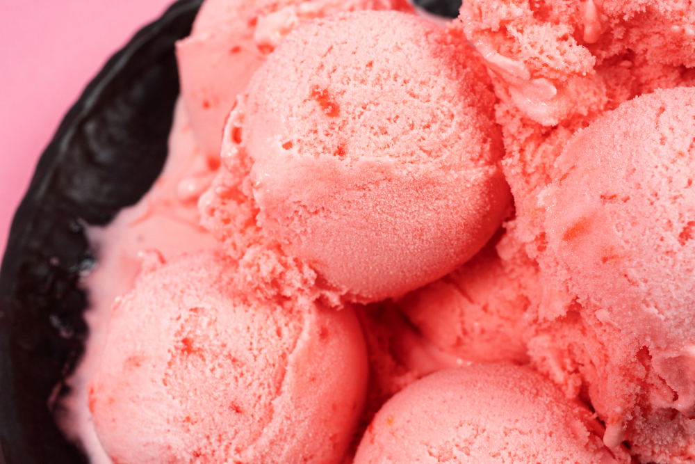 Sorvete de gelatina