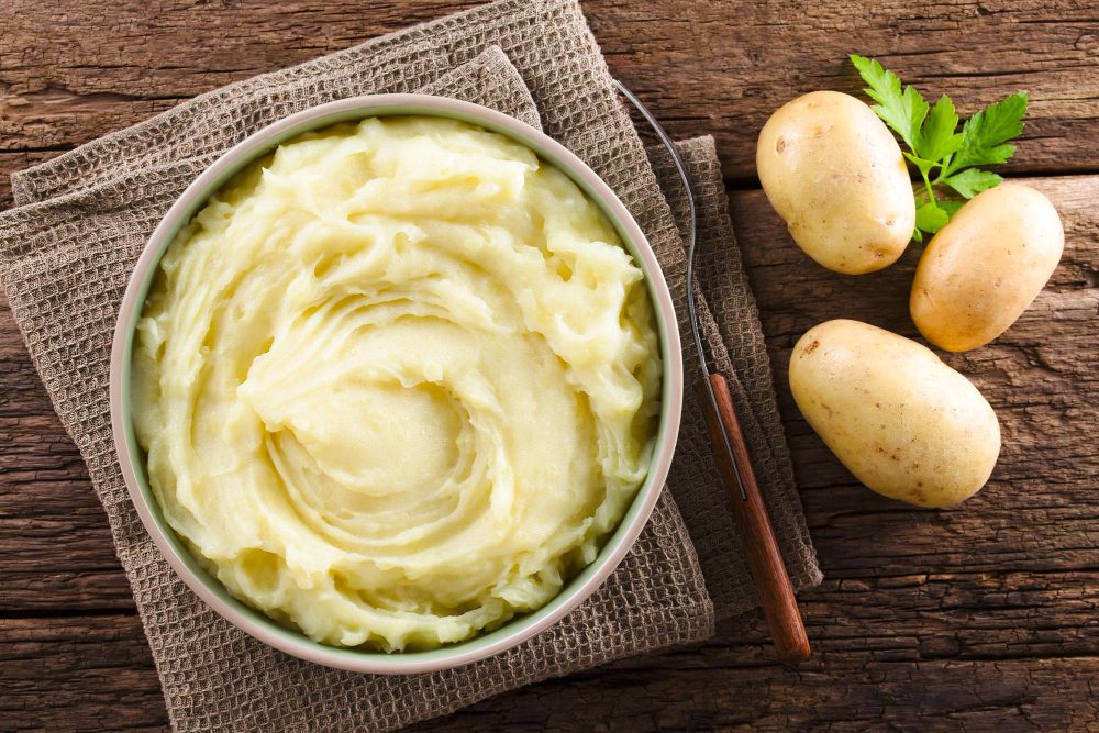 Purê de Batata Cremoso da Vovó para você deixar seu almoço perfeito!