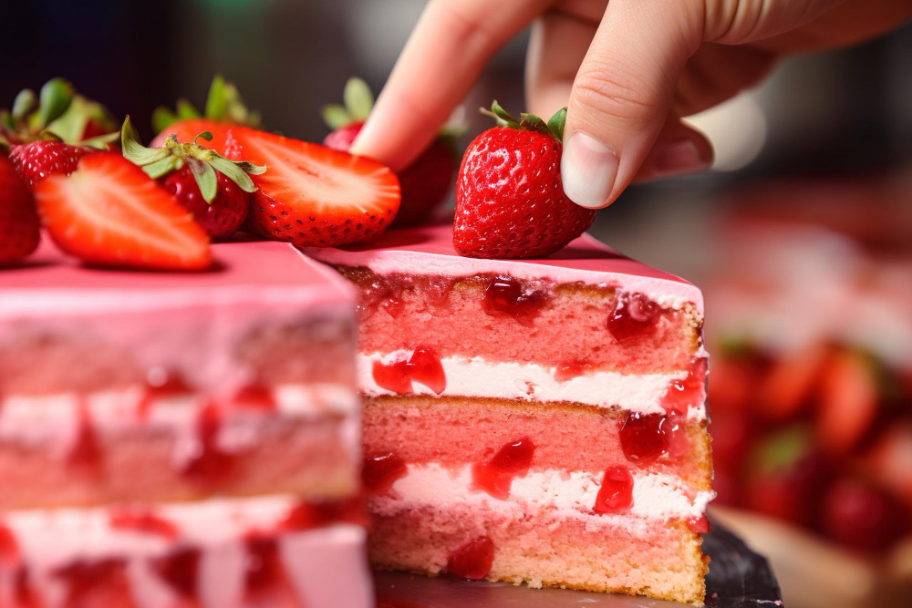 Esse é o melhor Recheio de Morango para deixar seus bolos incríveis e perfeitos!