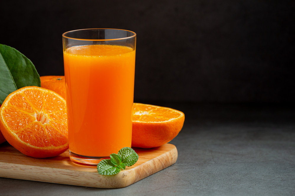 Suco de Laranja para refrescar seu dia com muito sabor