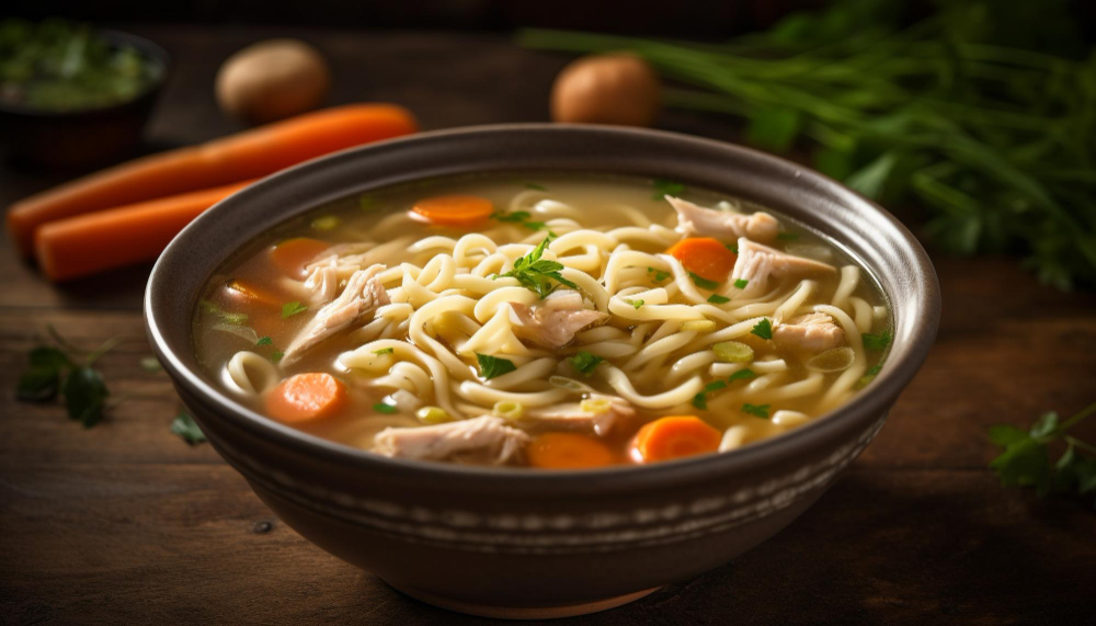 A melhor Sopa de Macarrão digna de um chef