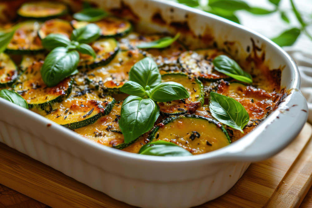 Corre aqui ver essa receita de Abobrinha Gratinada perfeita e faça agora!