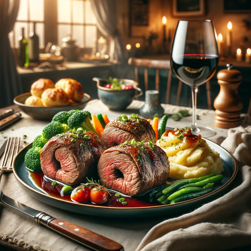 Garanta um jantar delicioso com nosso Bife à Rolê espetacular