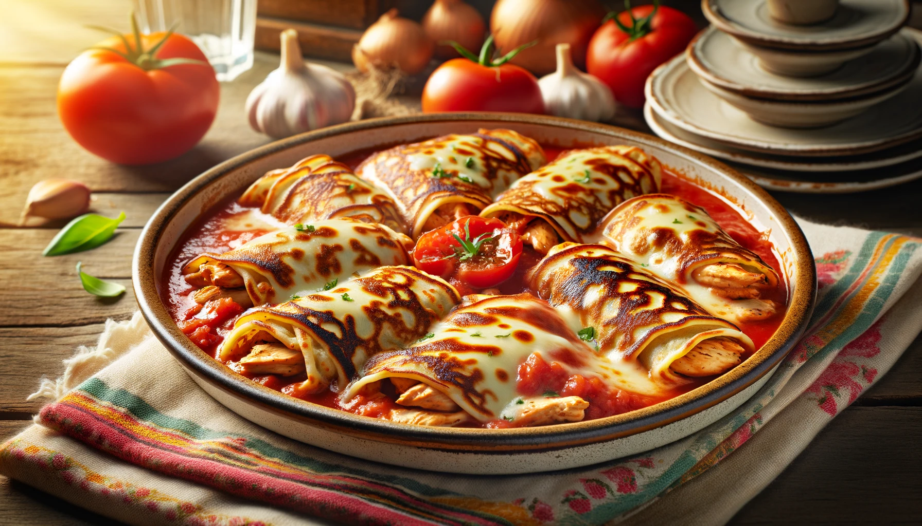 Panquecas de Frango
