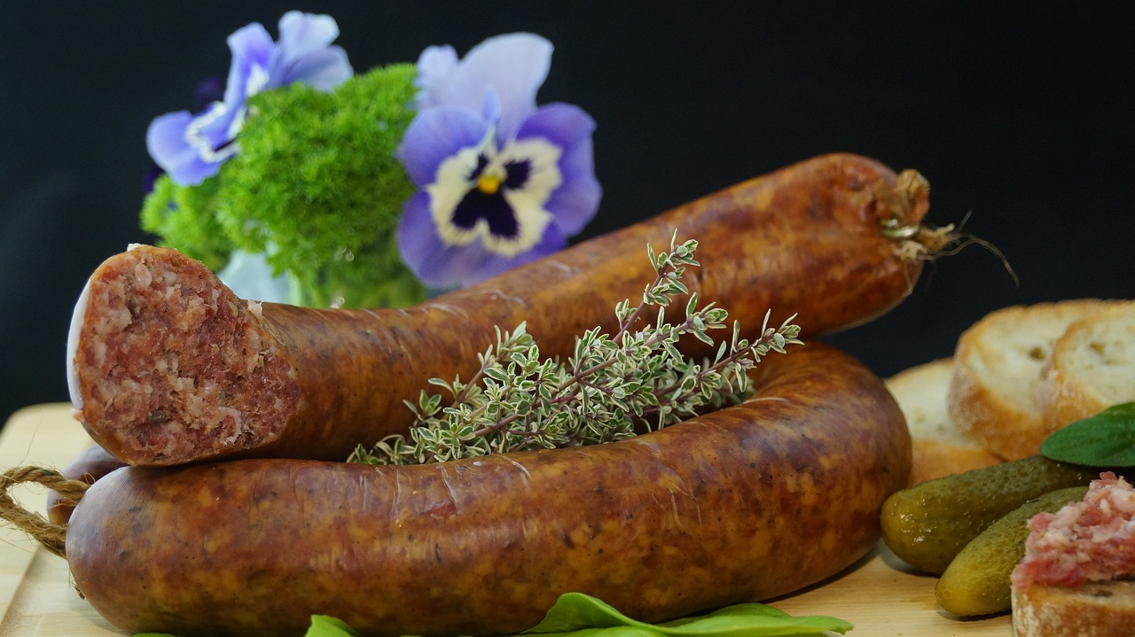 Linguiça vegana