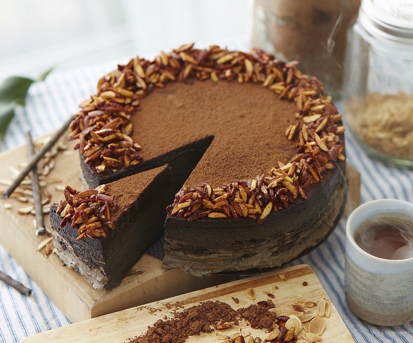 Bolo mole de chocolate