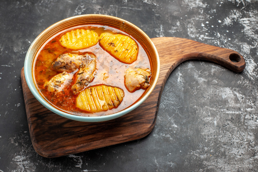 Caldo de Galinha para você acabar com esses dias frios