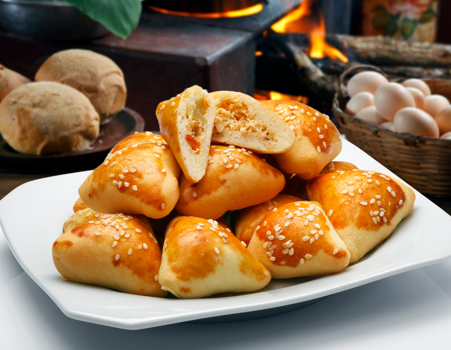 Mini Esfirra de Frango para você fazer hoje e se surpreender!