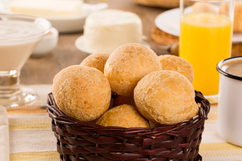 Pão de Queijo Recheado facinho de fazer e muito gostoso