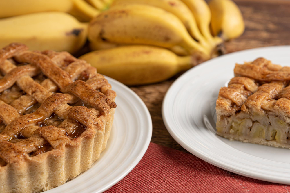 Torta de Banana Cremosa