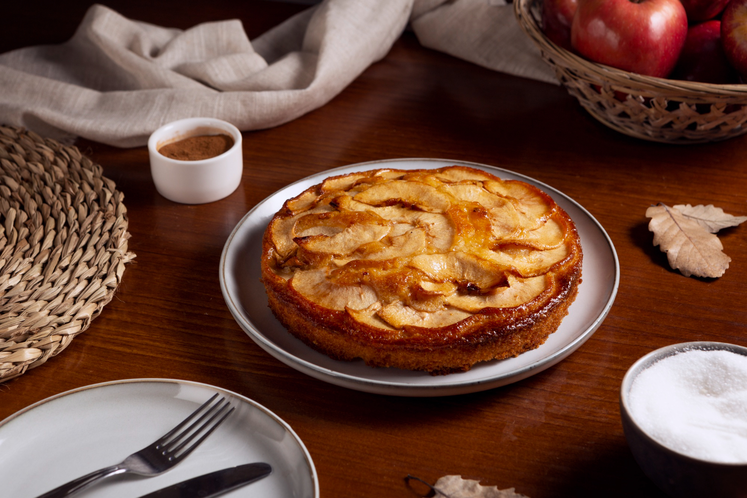 Torta Rápida de Maçã para arrasar na sobremesa!