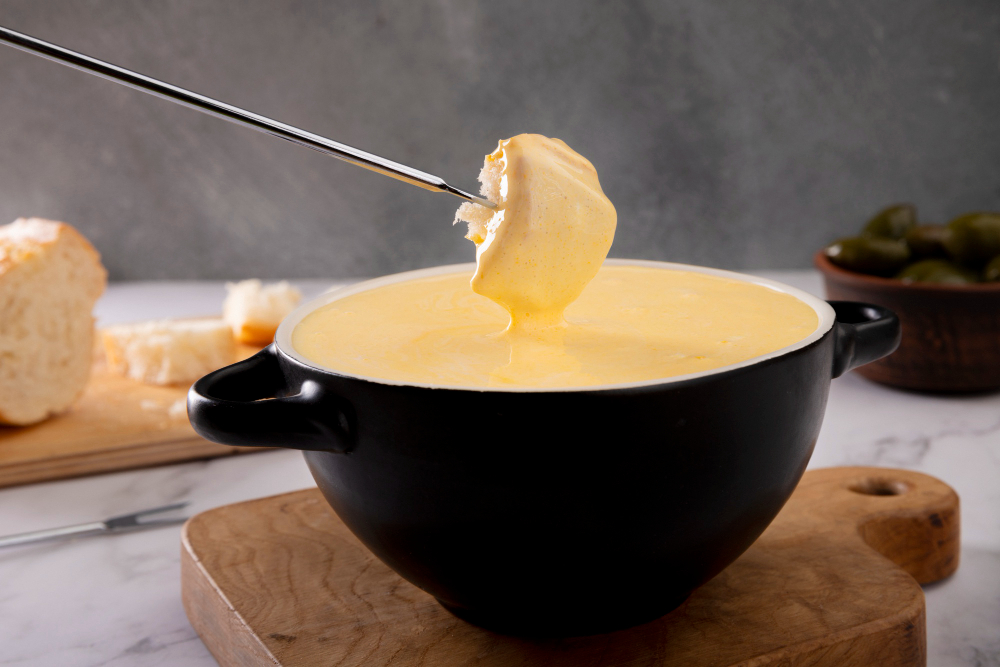 Esse Fondue de Queijo é perfeito para momentos inesquecíveis