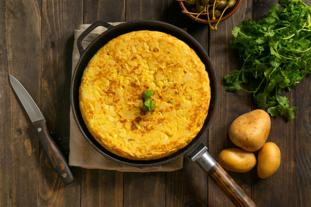 Você vai se apaixonar por essa Tortilha de Batata Espanhola, faça agora!