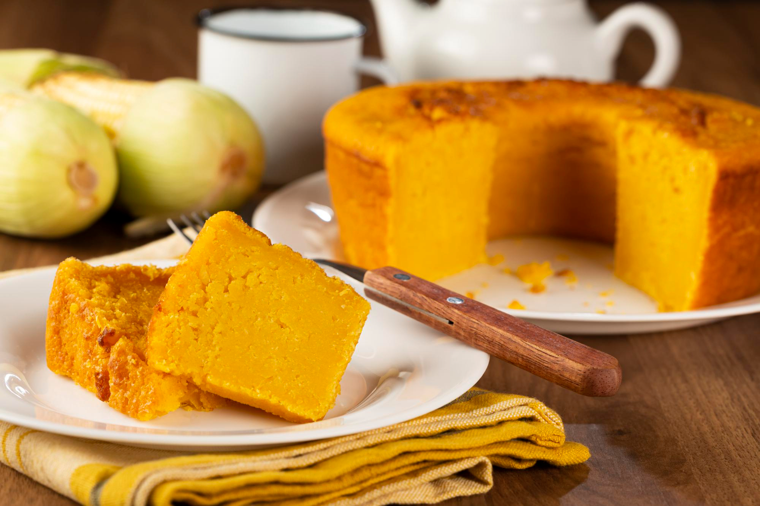 Bolo de Pamonha Simples