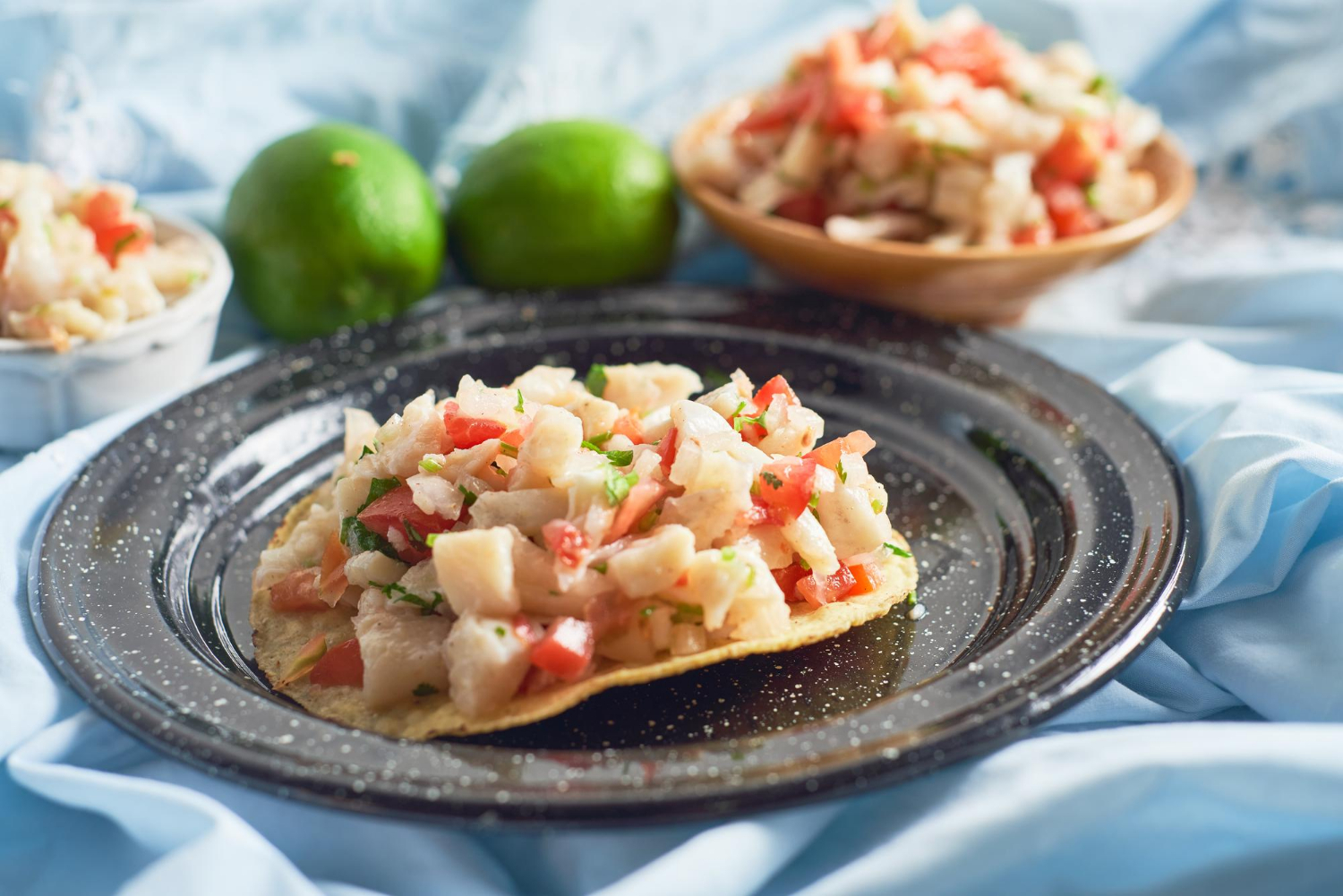 Ceviche Peruano que aprendi com meu tio é uma receita tradicional e deliciosa