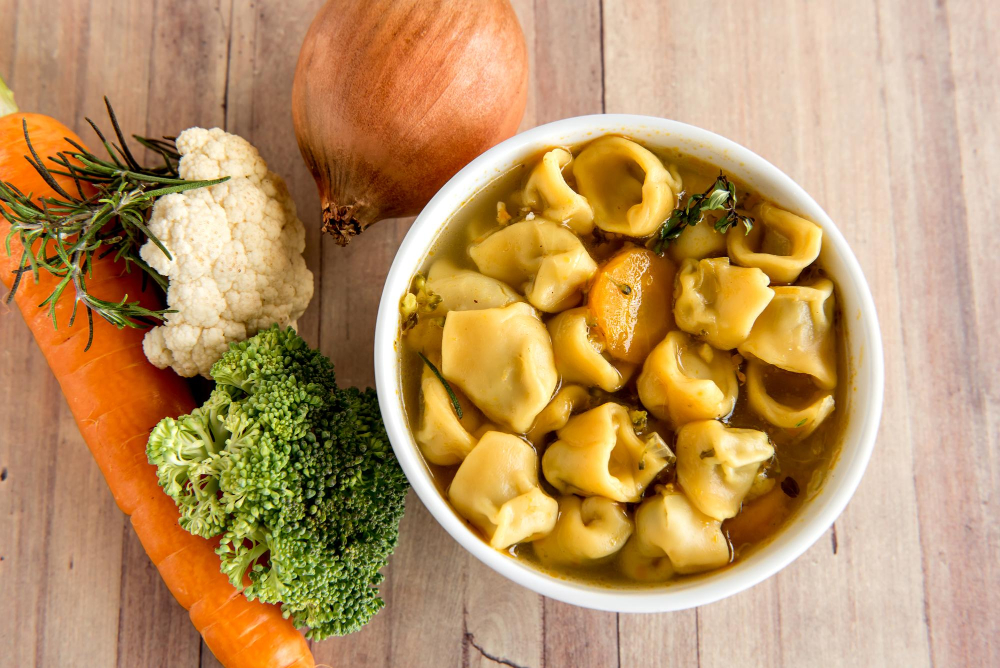 Sopa de Capeletti