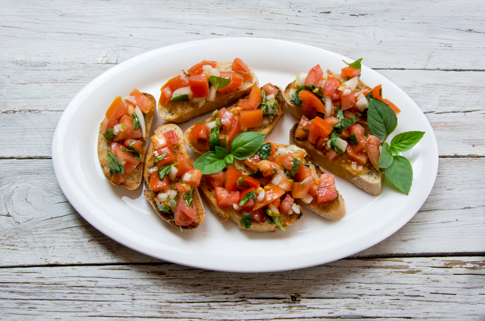 Essa é a melhor Bruschetta fácil que você irá aprender, faça hoje em casa!