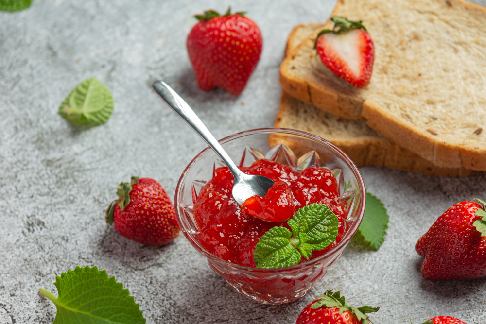 Geléia de Morango deliciosa da Vovó para você
