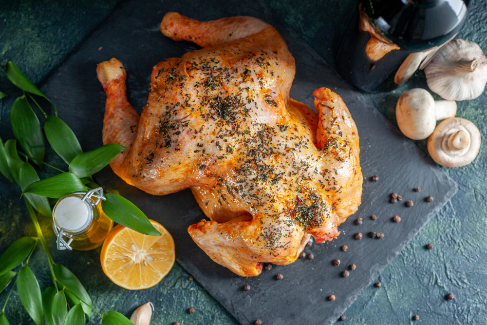 Frango Assado da Vovó para um almoço de domingo perfeito!