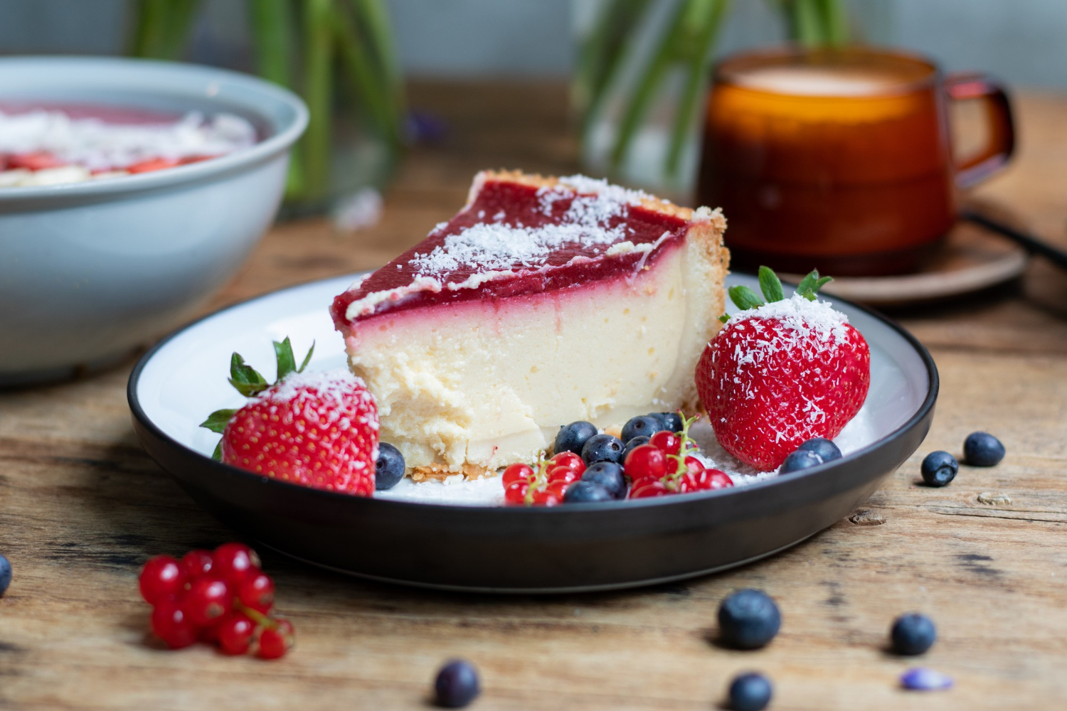 Cheesecake de Frutas Vermelhas para você arrasar na sobremesa!