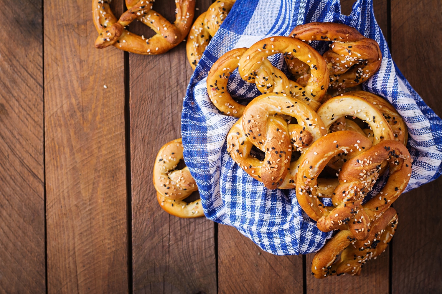 Pretzel Caseiro