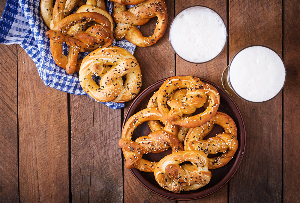 Pretzel de Canela muito gostoso e facinho de fazer!