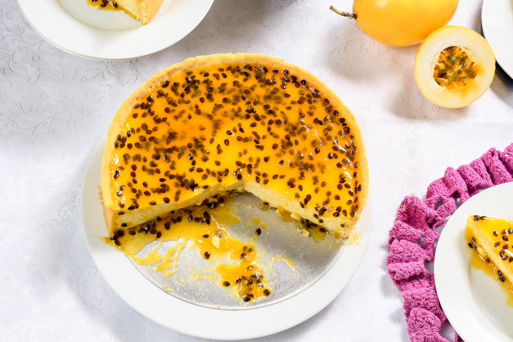 Faça essa Torta de Mousse de Maracujá e arrase na sobremesa
