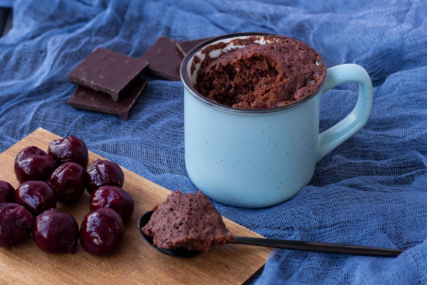 Bolo de Caneca de Chocolate