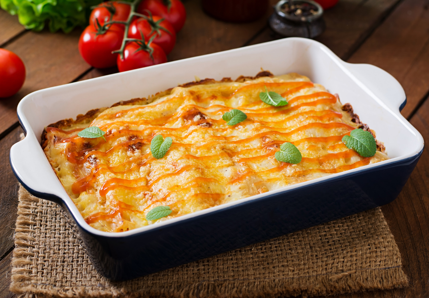 Lasanha de Batata da Tia Maria é uma receita que não pode faltar