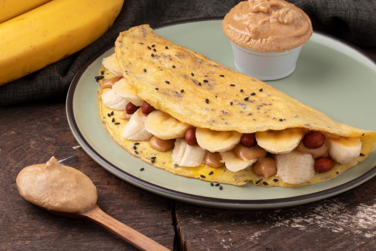 Crepioca de Banana