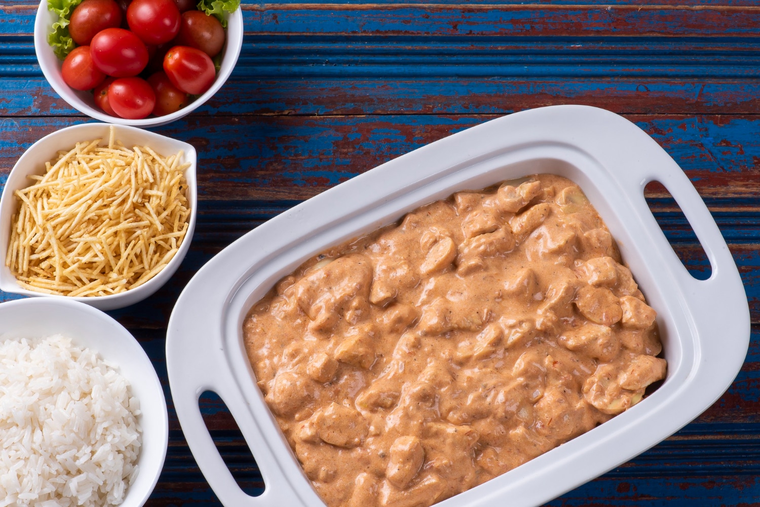 Strogonoff de Frango Cremoso