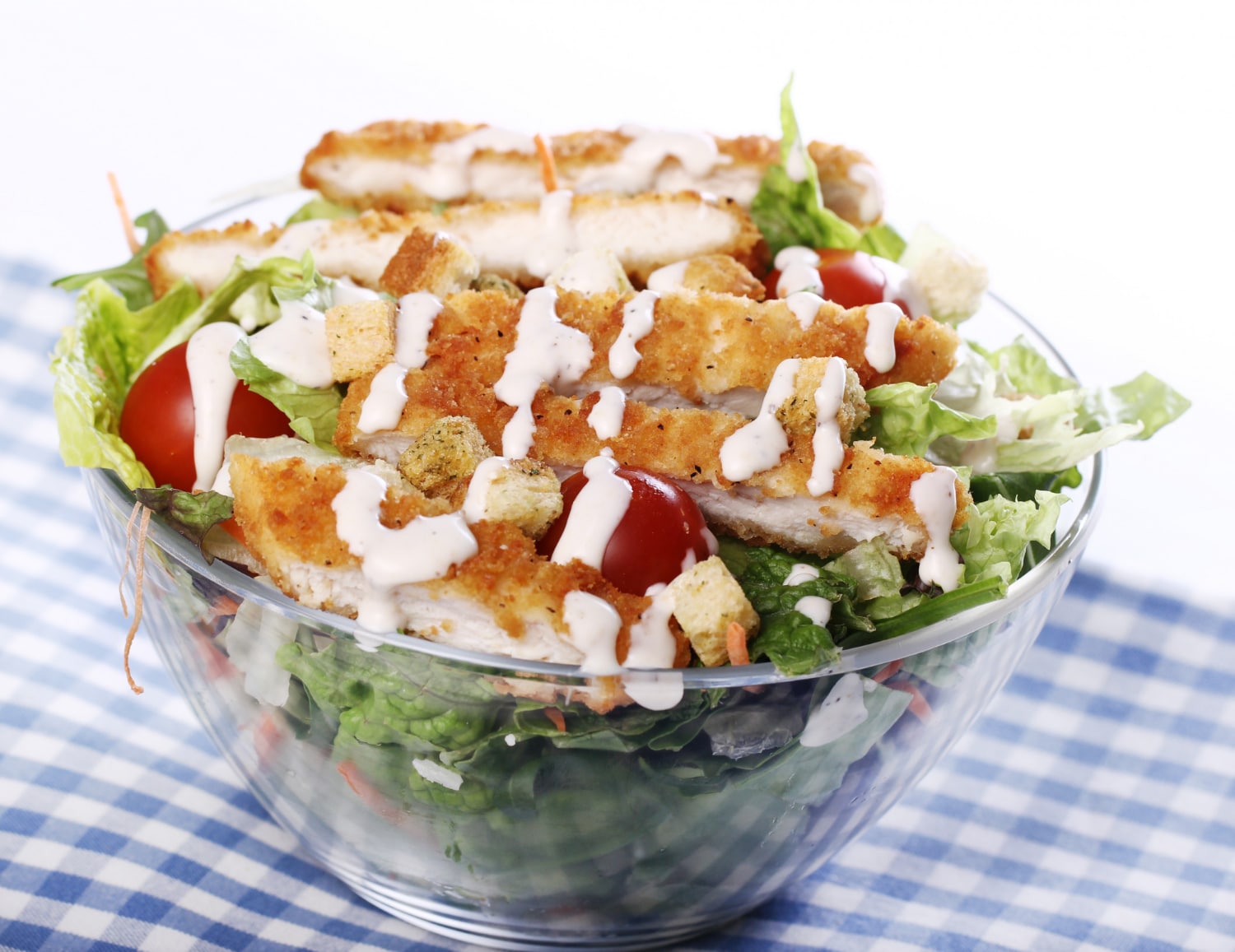 Salada Caesar Rápida