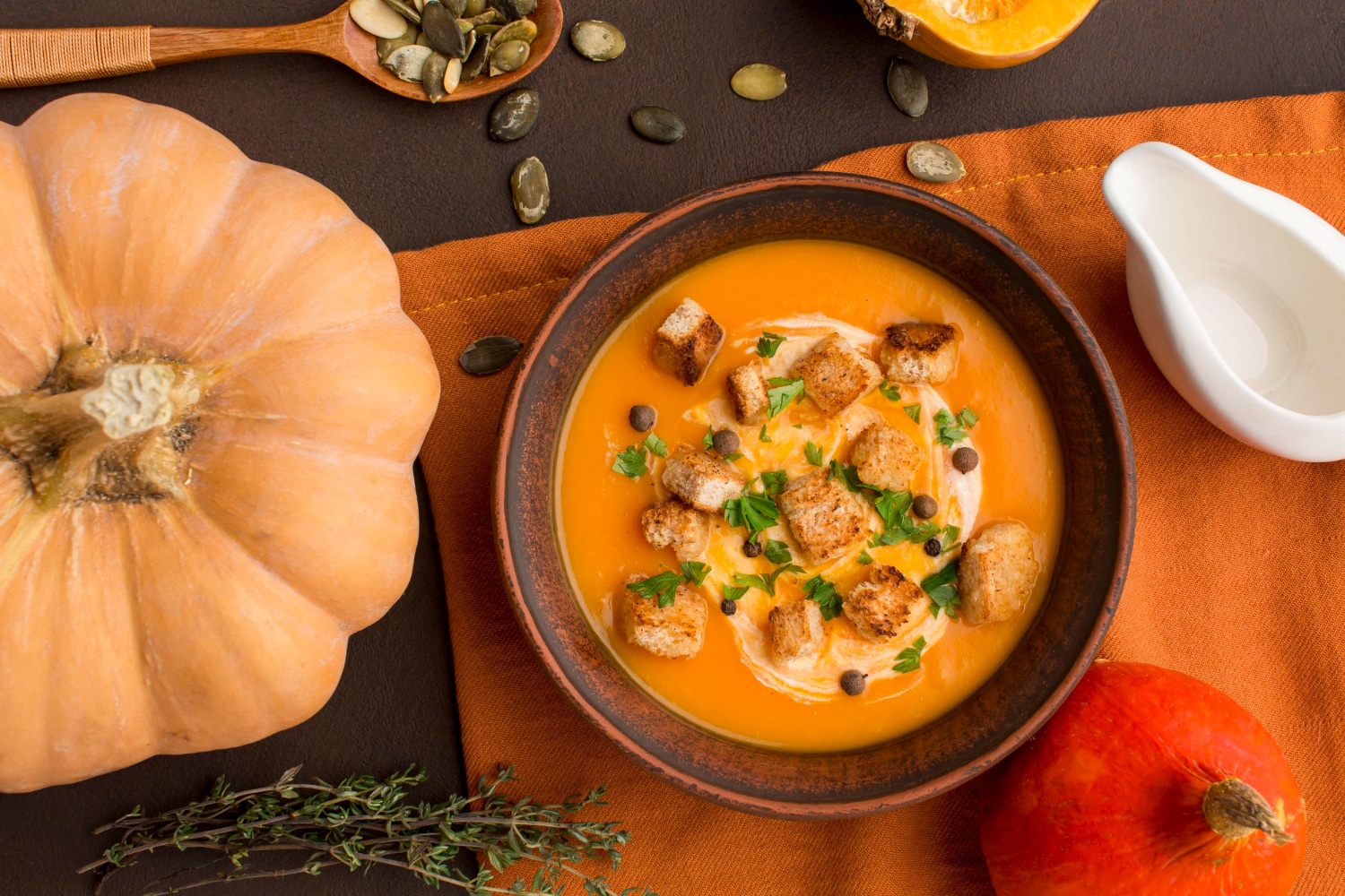 Sopa de Abóbora Cremosa