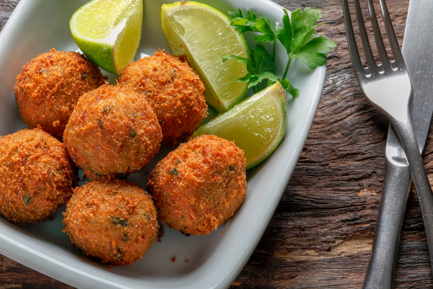 Bolinho de Bacalhau Frito
