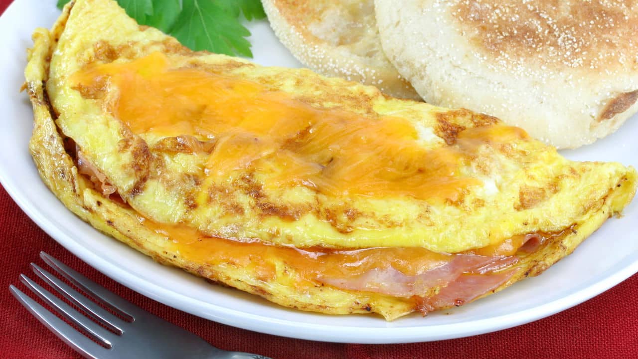 Omelete Rápida e Cremosa