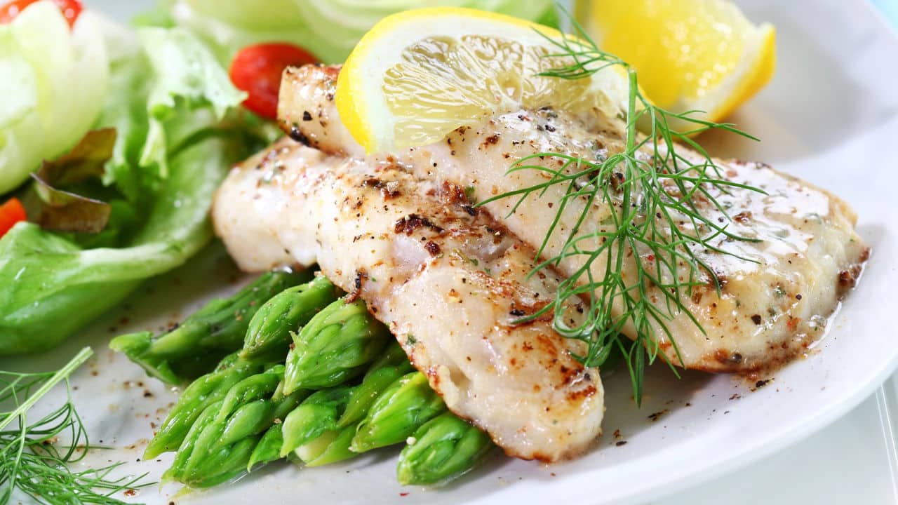 Filé de Peixe Assado