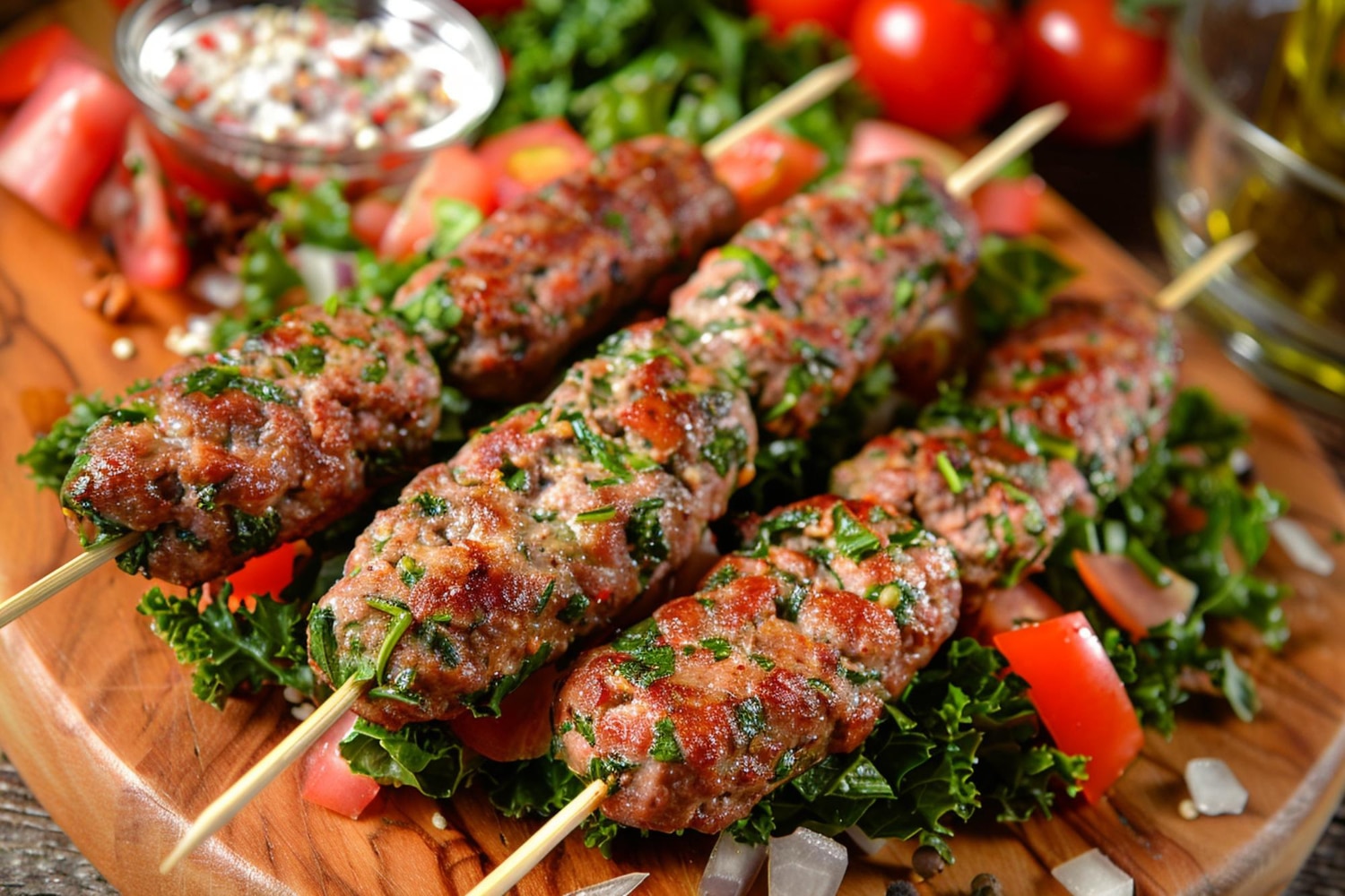 Kafta de Carne Moída na Air Fryer