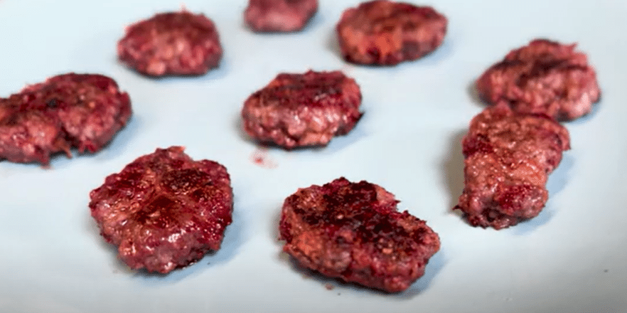 Hamburguinho nutritivo de legumes