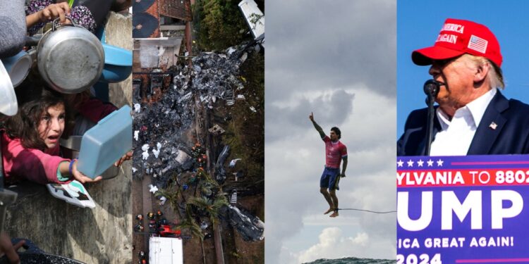 Fotos: Hatem Ali/Associated Press | Isaac Fontana/EPA | Jérôme Brouillet/Agência France-Presse | Doug Mills/The New York Times