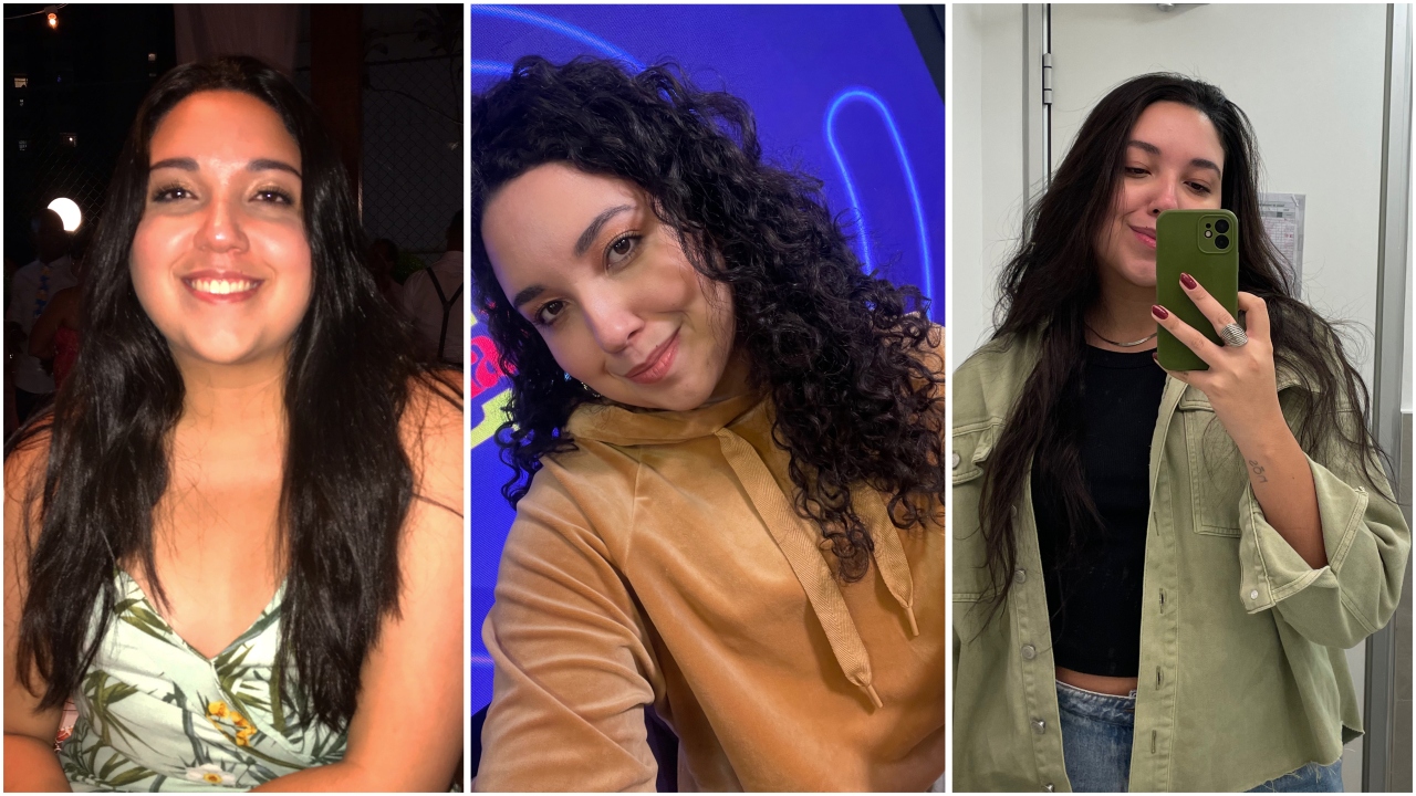 Meu cabelo antes, durante e após desistir da transição capilar