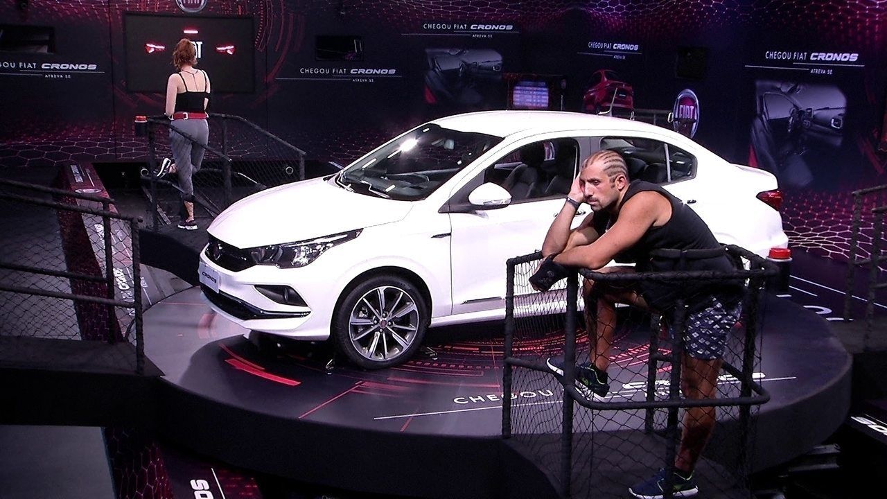 Kaysar e Ana Clara prova de resistência bbb 18