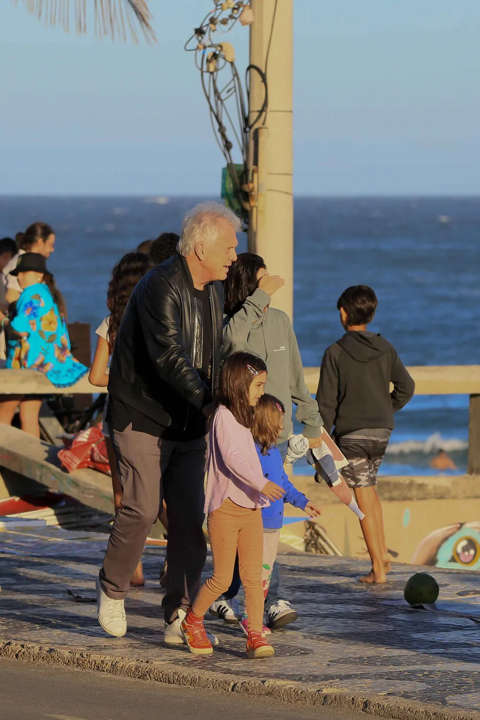 pedro bial na praia