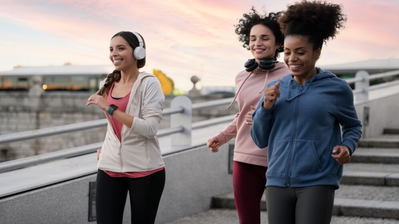 benefícios começar a correr praticar caminhada interação social