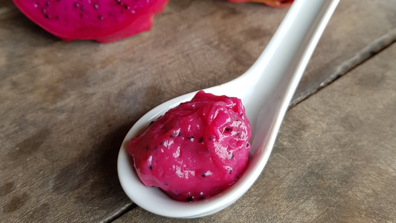 brigadeiro de pitaya