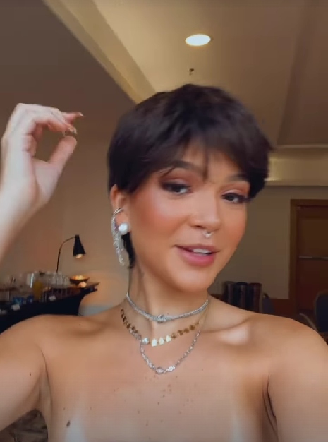 cabelo mel maia